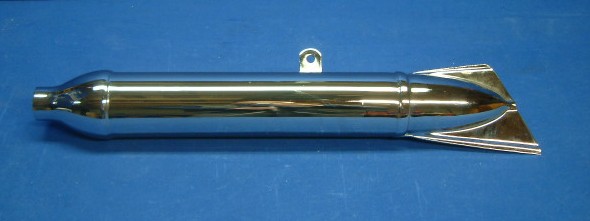 Auspufftopf R51/2,51/3,67, 68 mit Lasche (Fisch) links