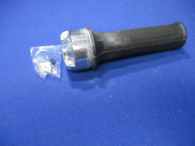Gasgriff zweizügig Alu poliert original  "Magura" verwendbar für R51/2,51/3,67/2,67/3,68,50,50/2,60,60/2,50S,69,69S