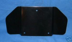 Kennzeichenhalteblech R50-69S (R25-69S) alle Modelle 1950-1969