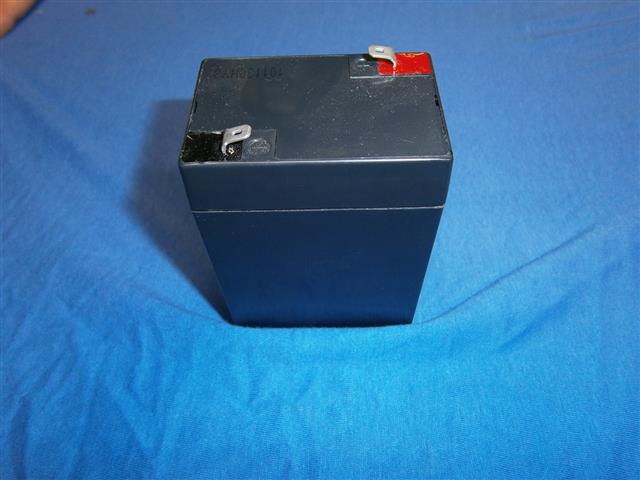 Batterie R26/27 6Volt 6AH (Trockenbatterie, wartungsfrei)